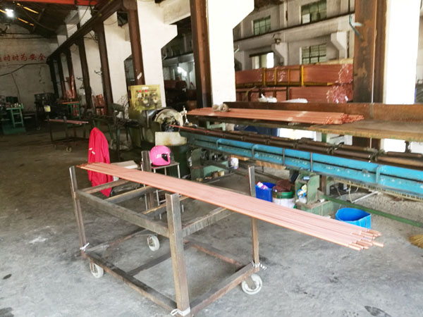 銅管翅片加工、調(diào)直設備